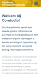 Mobile Screenshot of conducto.nl